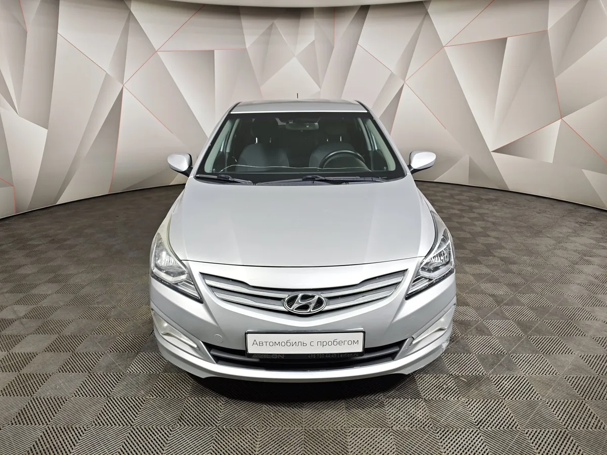 Hyundai Solaris 1.6 AT (123 л.с.) Comfort Серебристый в АВИЛОН. Слайд №7