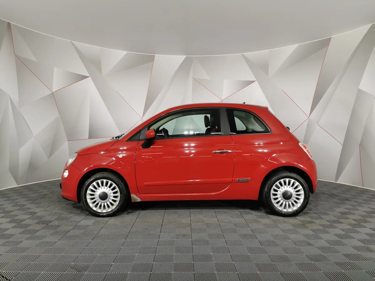 Fiat 500 1.2 AMT (69 л.с.) Красный в АВИЛОН. Слайд №5