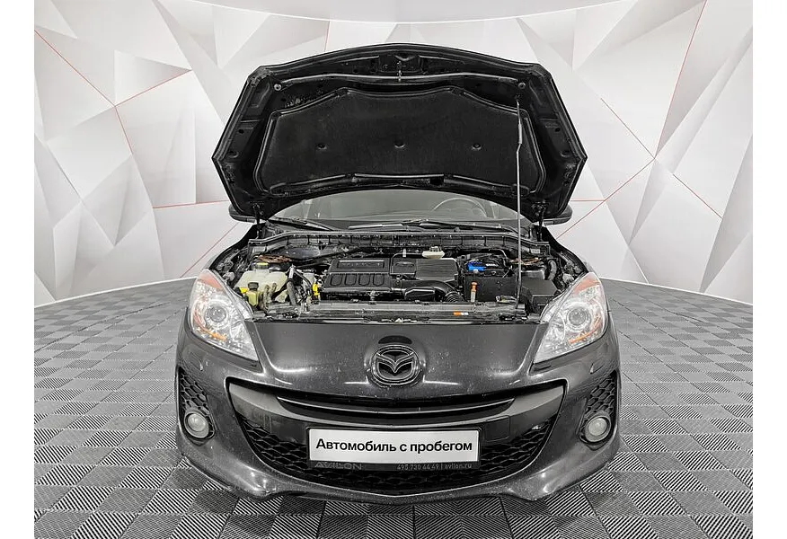 Mazda 3 1.6 AT (105 л.с.) Черный в АВИЛОН. Слайд №11