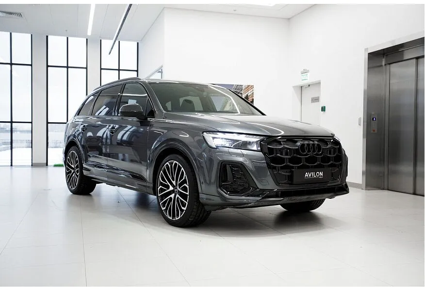 Audi Q7 55 3.0 TFSI tiptronic quattro (340 л.с.) Серый в АВИЛОН. Слайд №2