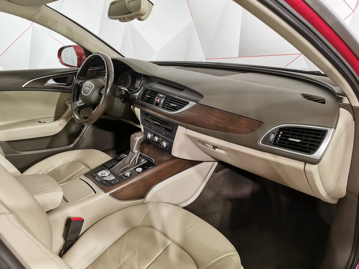 Audi A6 1.8 TFSI S tronic (190 л.с.) Красный в АВИЛОН. Слайд №12