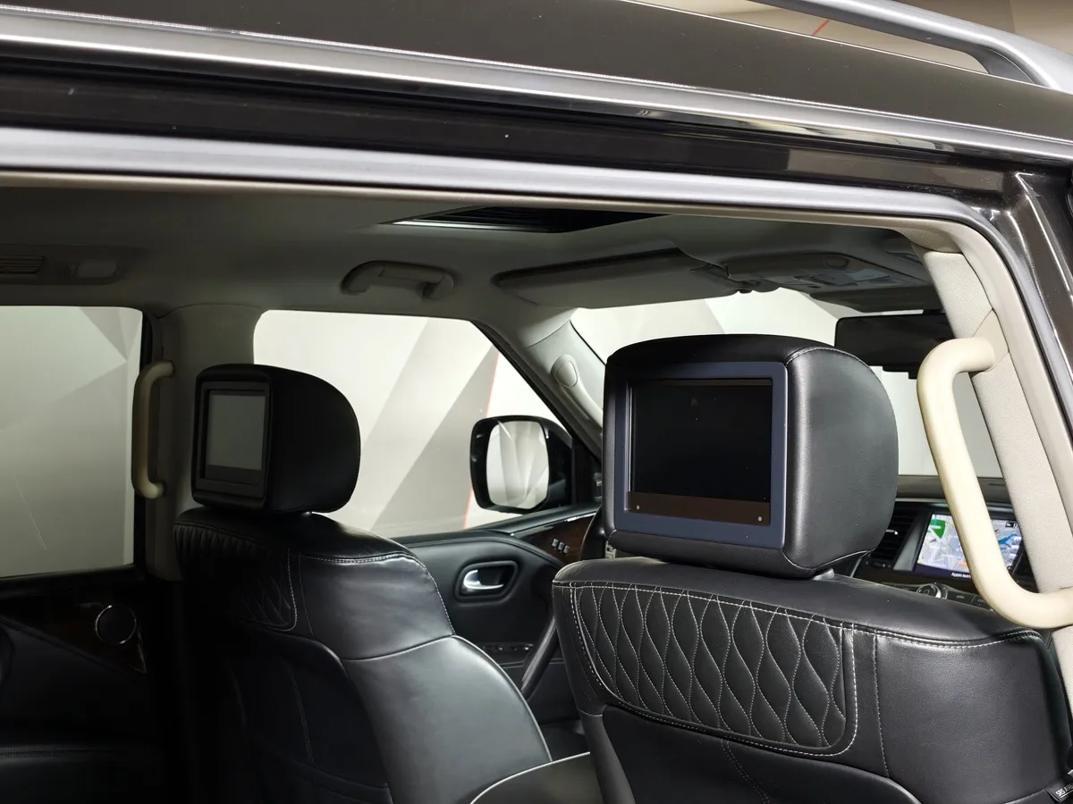 Infiniti QX80 5.6 АТ AWD (405 л.с.) Черный в АВИЛОН. Слайд №27
