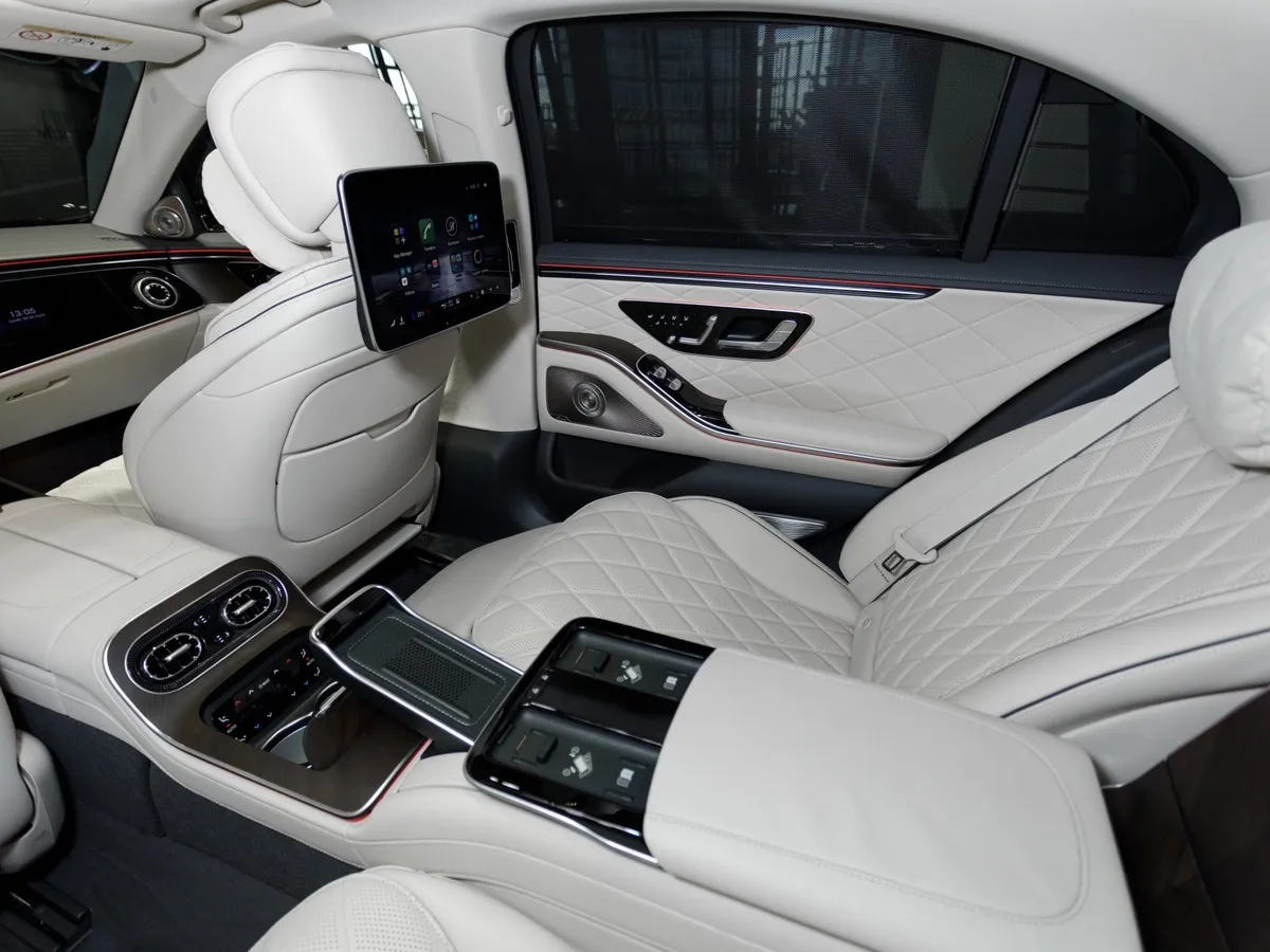 Mercedes-Benz S-Класс S 580 9G-Tronic 4Matic (503 л.с.) Черный в АВИЛОН. Слайд №12