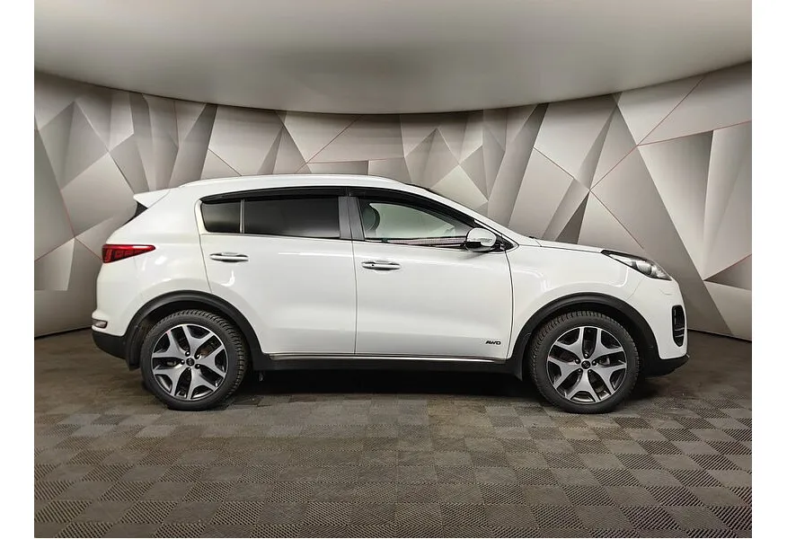 Kia Sportage 1.6 DCT 4WD (177 л.с.) GT Line Белый в АВИЛОН. Слайд №6
