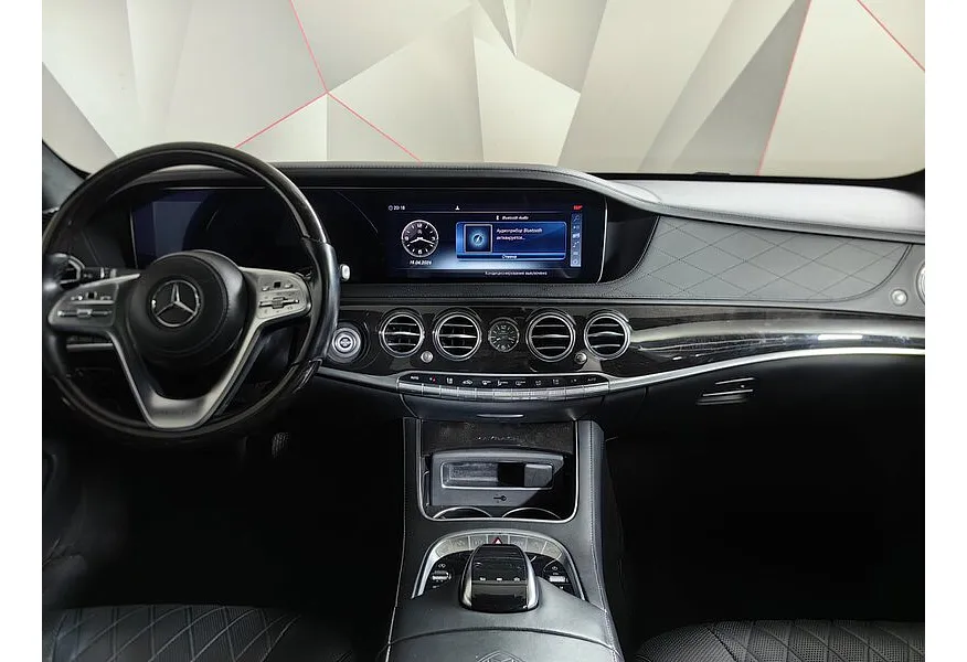 Mercedes-Benz S-Класс S 450 9G-Tronic 4Matic (367 л.с.) Черный в АВИЛОН. Слайд №15
