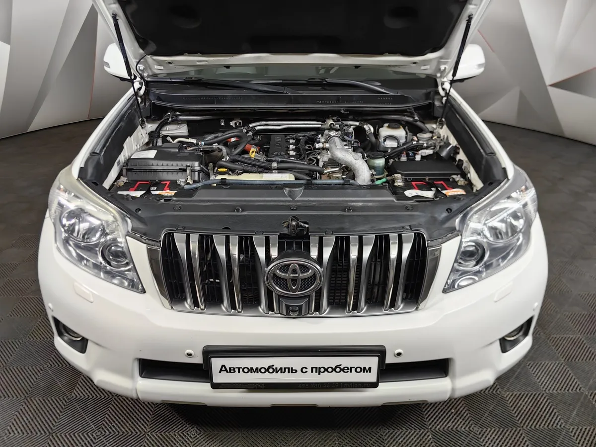 Toyota Land Cruiser Prado 3.0 D AT 4WD (5 мест) (173 л.с.) Белый в АВИЛОН. Слайд №11