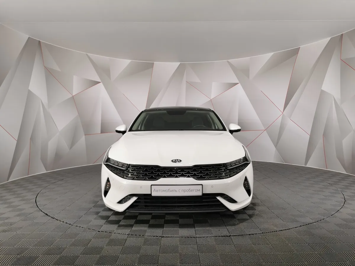 Kia K5 2.5 GDI AT 2WD (194 л.с.) Prestige Белый в АВИЛОН. Слайд №7