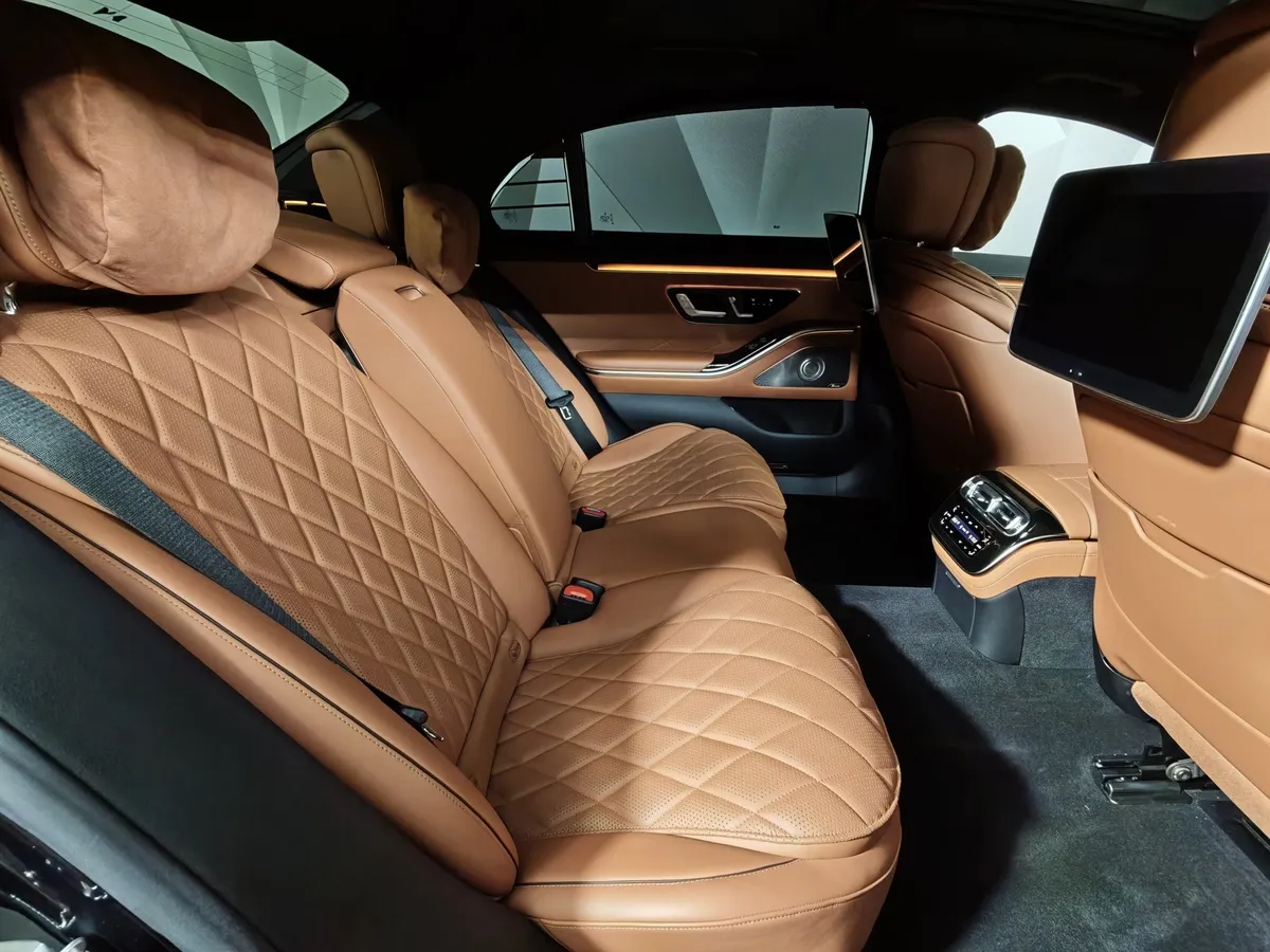 Mercedes-Benz S-Класс Long 500 4MATIC (449 л.с.) Черный в АВИЛОН. Слайд №16
