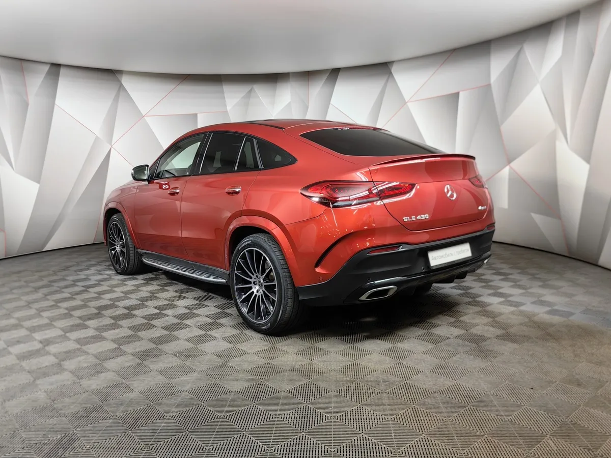 Mercedes-Benz GLE Купе 450 4MATIC 9G-TRONIC (367 л.с.) Красный в АВИЛОН. Слайд №4