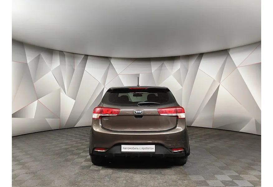 Kia Rio 1.4 AT (107 л.с.) Коричневый в АВИЛОН. Слайд №8