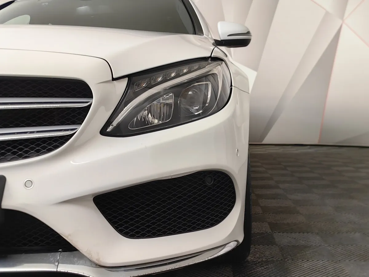 Mercedes-Benz C-Класс C 200 4Matic 9G-Tronic (184 л.с.) Sport Белый в АВИЛОН. Слайд №10