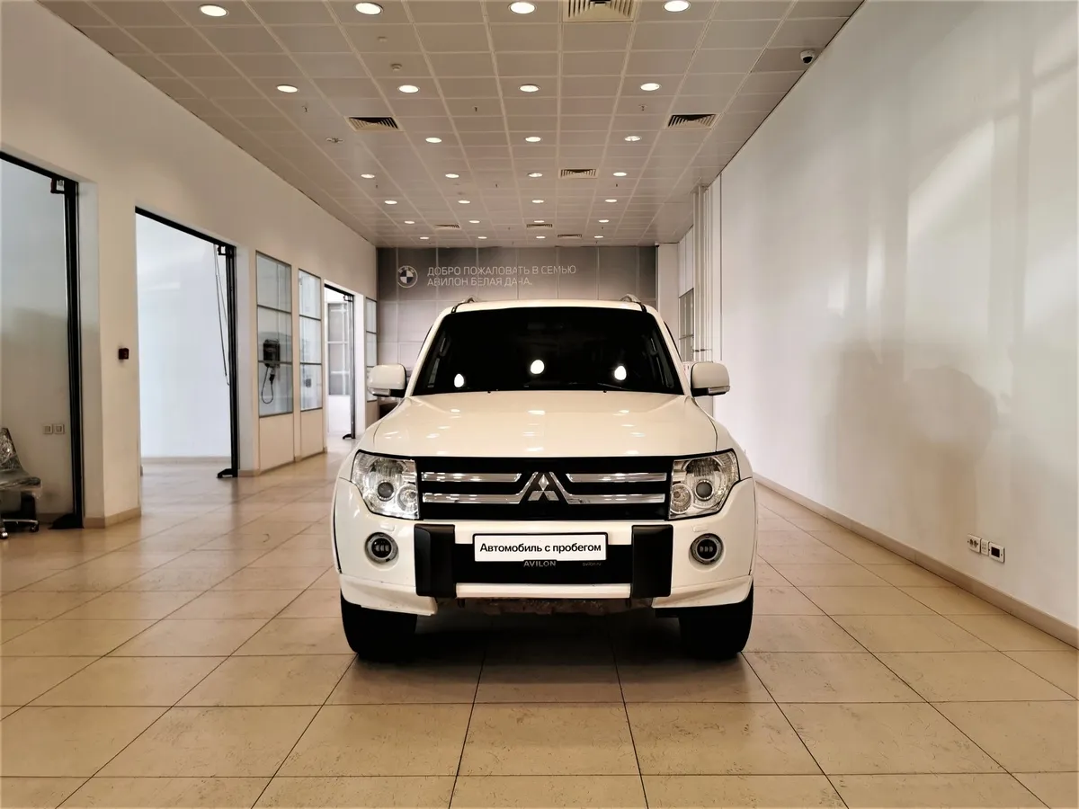 Mitsubishi Pajero 3.0 AT AWD (178 л.с.) Белый в АВИЛОН. Слайд №7