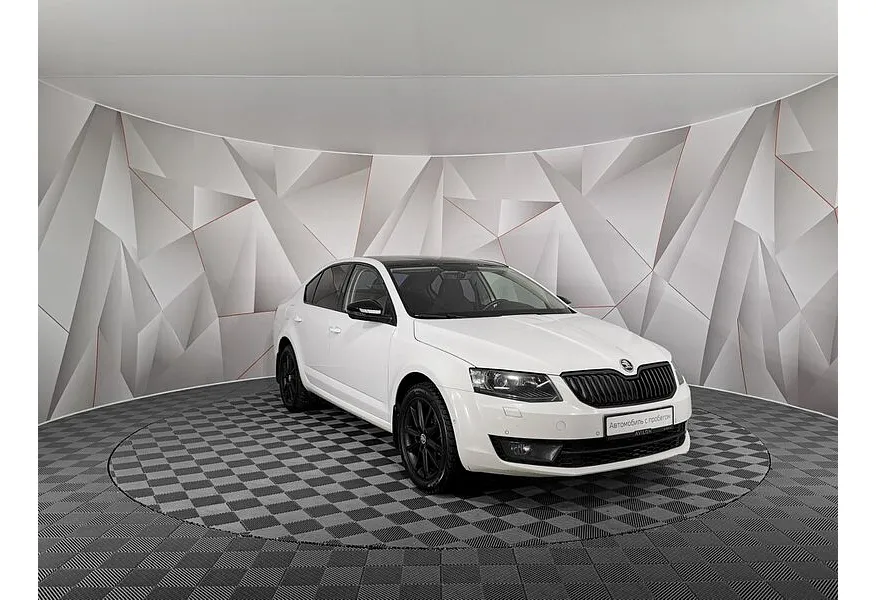 Skoda Octavia 2.0 TDI DSG (150 л.с.) Белый в АВИЛОН. Слайд №3