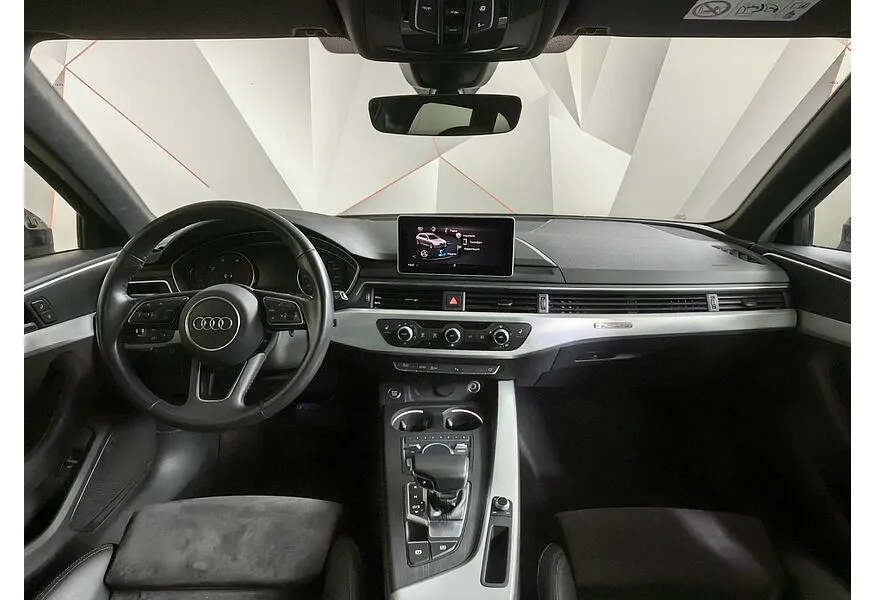 Audi A4 2.0 TDI S tronic quattro (190 л.с.) Sport Черный в АВИЛОН. Слайд №13