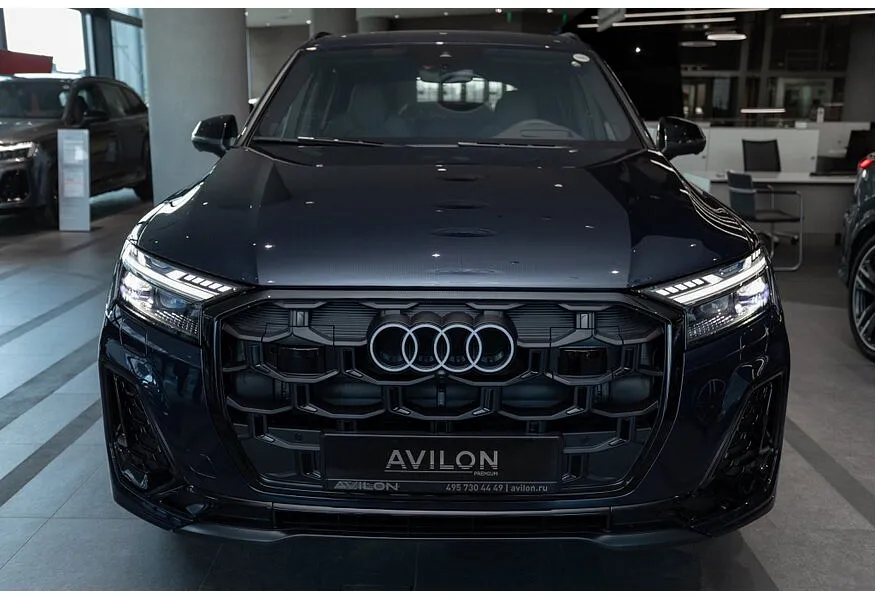 Audi Q7 3.0 TDI Tiptronic quattro (286 л.с.) Синий в АВИЛОН. Слайд №4