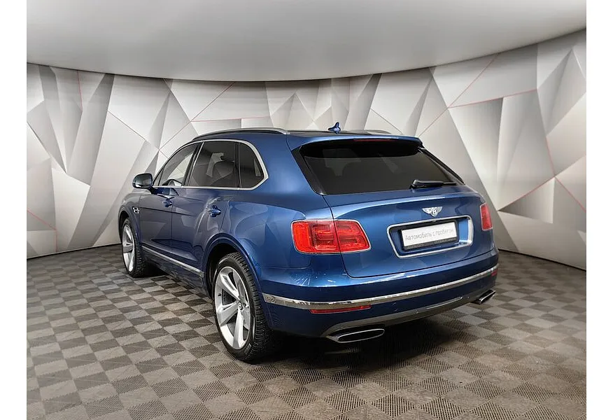 Bentley Bentayga 6.0 AT AWD (608 л.с.) Синий в АВИЛОН. Слайд №4
