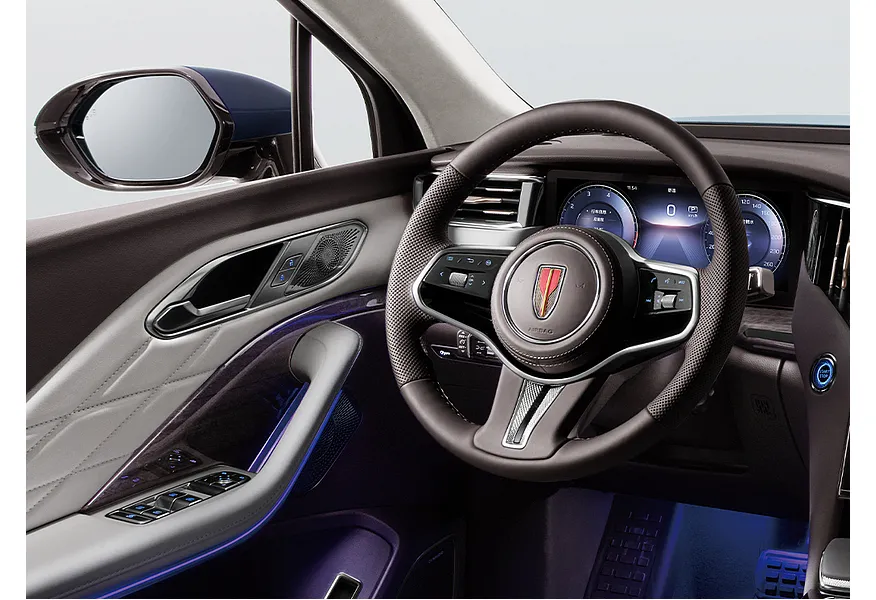 Hongqi HS7 2.0T 8AT 4WD (245 л.с.) Делюкс Серый в АВИЛОН. Слайд №10