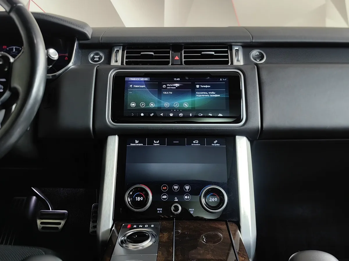 Land Rover Range Rover 3.0 TDV6 AT AWD (249 л.с.) HSE Черный в АВИЛОН. Слайд №14