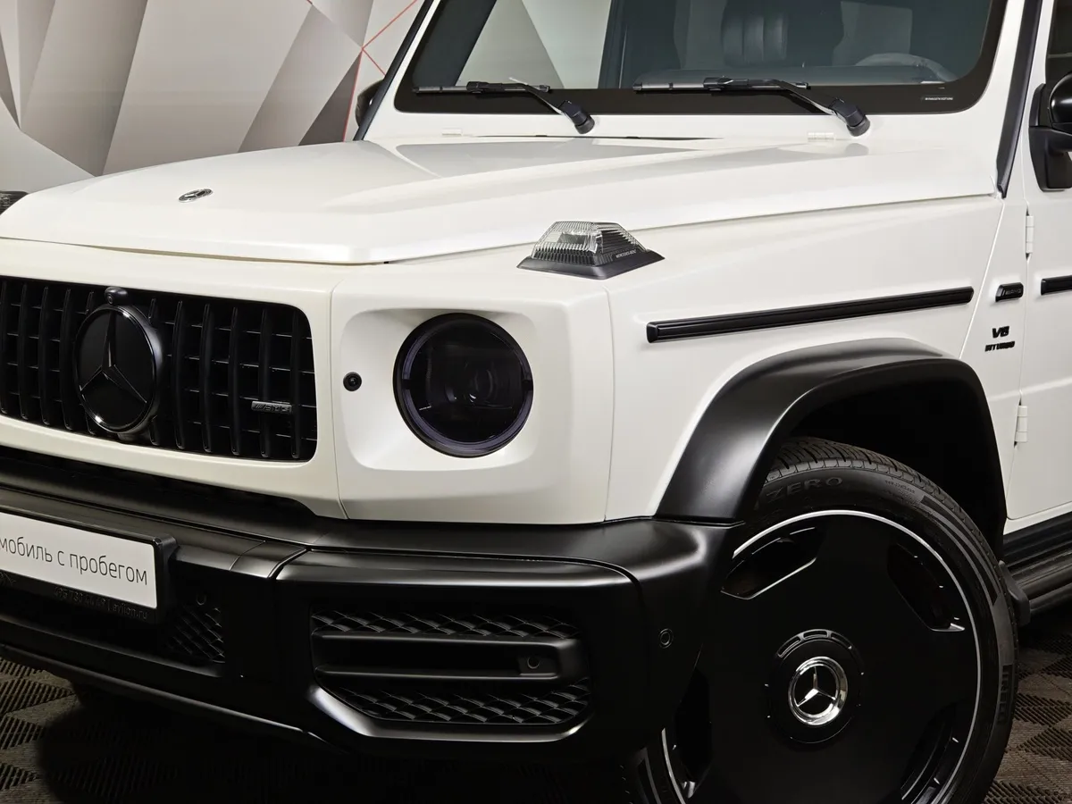 Mercedes-Benz G-Класс G 63 AMG Speedshift 4Matic (585 л.с.) Белый в АВИЛОН. Слайд №10