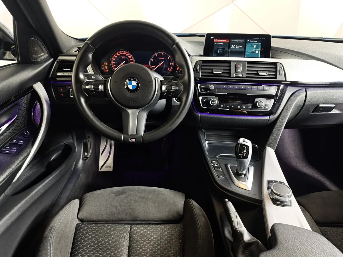 BMW 3 серия 320d AT (190 л.с.) Синий в АВИЛОН. Слайд №15