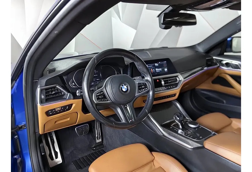 BMW 4 серия 420d xDrive AT (190 л.с.) M Sport Pure Синий в АВИЛОН. Слайд №12