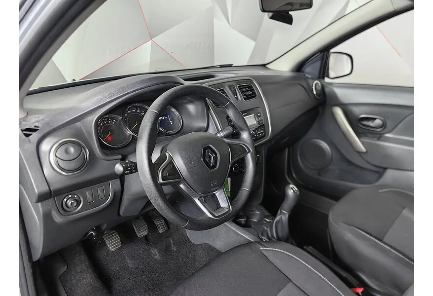 Renault Logan 1.6 MT FWD (82 л.с.) Серый в АВИЛОН. Слайд №17