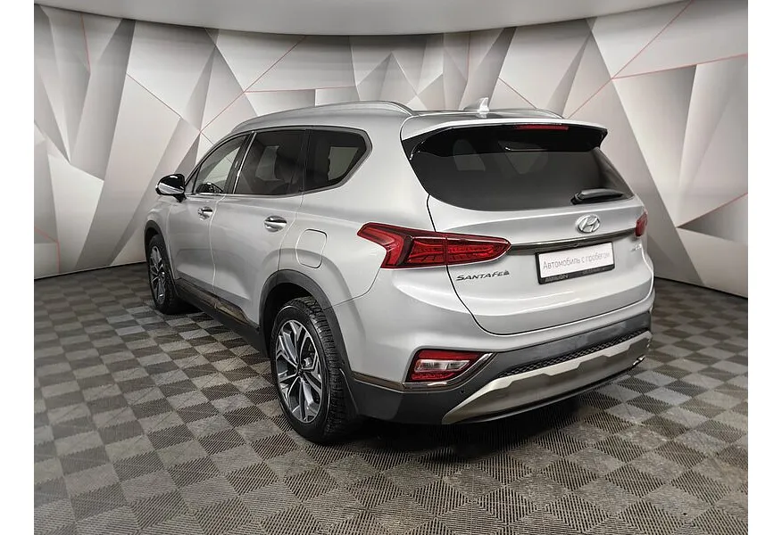Hyundai Santa Fe 2.2 (200 л.с.) CRDi - 8AT High-tech Серый в АВИЛОН. Слайд №3
