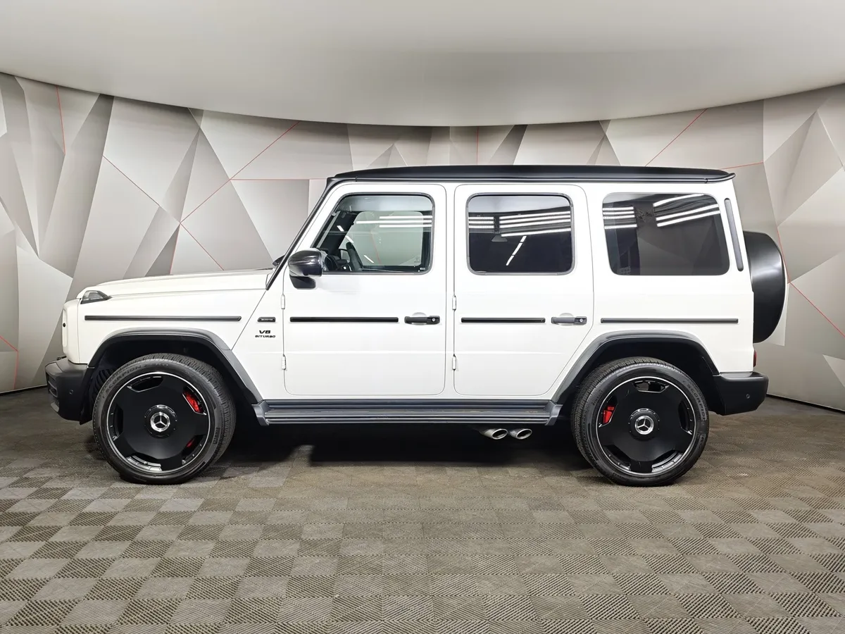 Mercedes-Benz G-Класс G 63 AMG Speedshift 4Matic (585 л.с.) Белый в АВИЛОН. Слайд №5