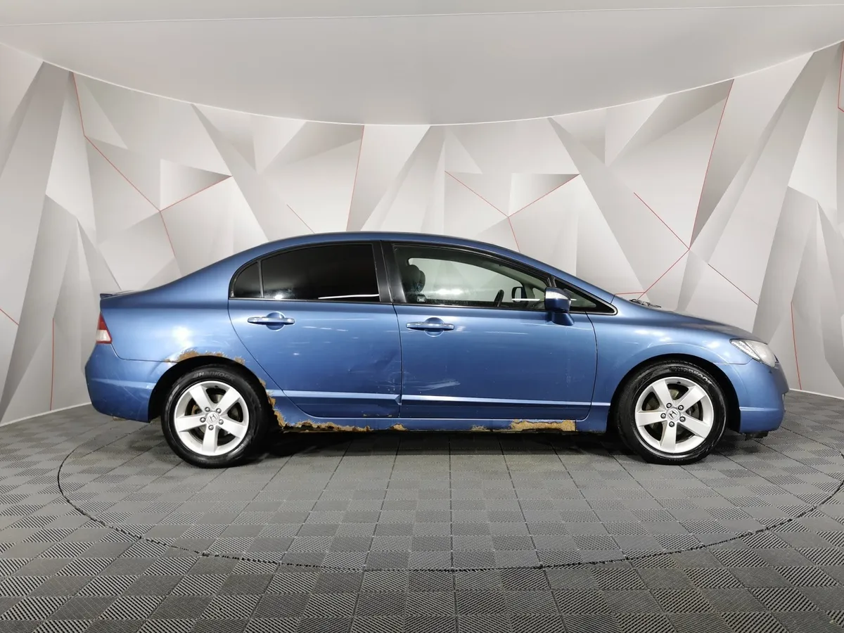 Honda Civic 1.8 AT (140 л.с.) Синий в АВИЛОН. Слайд №6