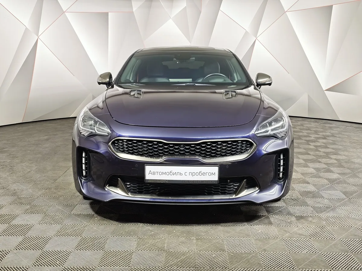 Kia Stinger 2.0 AT AWD (247 л.с.) GT Line Синий в АВИЛОН. Слайд №7