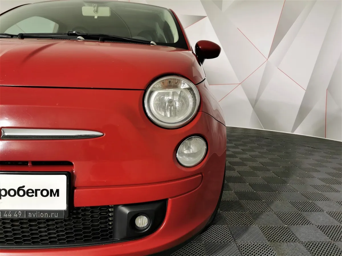 Fiat 500 1.2 AMT (69 л.с.) Красный в АВИЛОН. Слайд №10