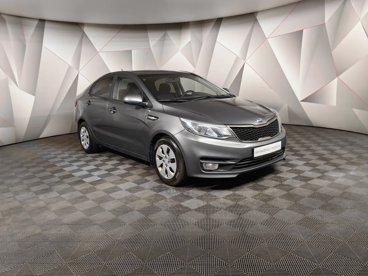 Kia Rio 1.6 AT (123 л.с.) Comfort Серый в АВИЛОН. Слайд №3