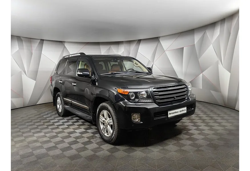 Toyota Land Cruiser 4.5 Twin-Turbo D AT 4WD (5 мест) (235 л.с.) Престиж Черный в АВИЛОН. Слайд №3