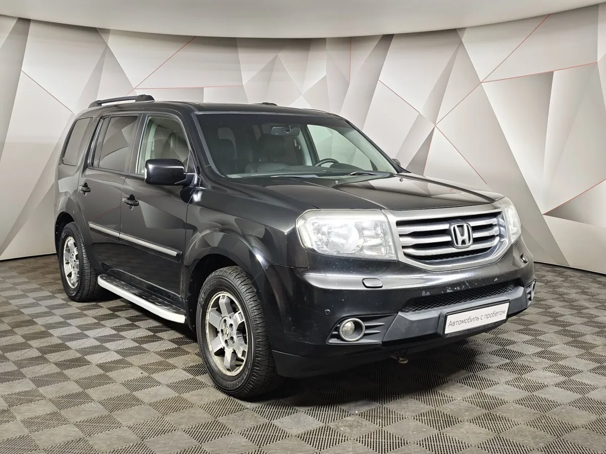 Honda Pilot 3.5 AT 4WD (249 л.с.) Черный в АВИЛОН. Слайд №3