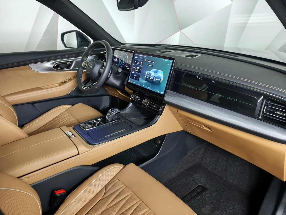GAC GS8 2.0T 4WD (231 л.с.) GX Premium Черный в АВИЛОН. Слайд №13