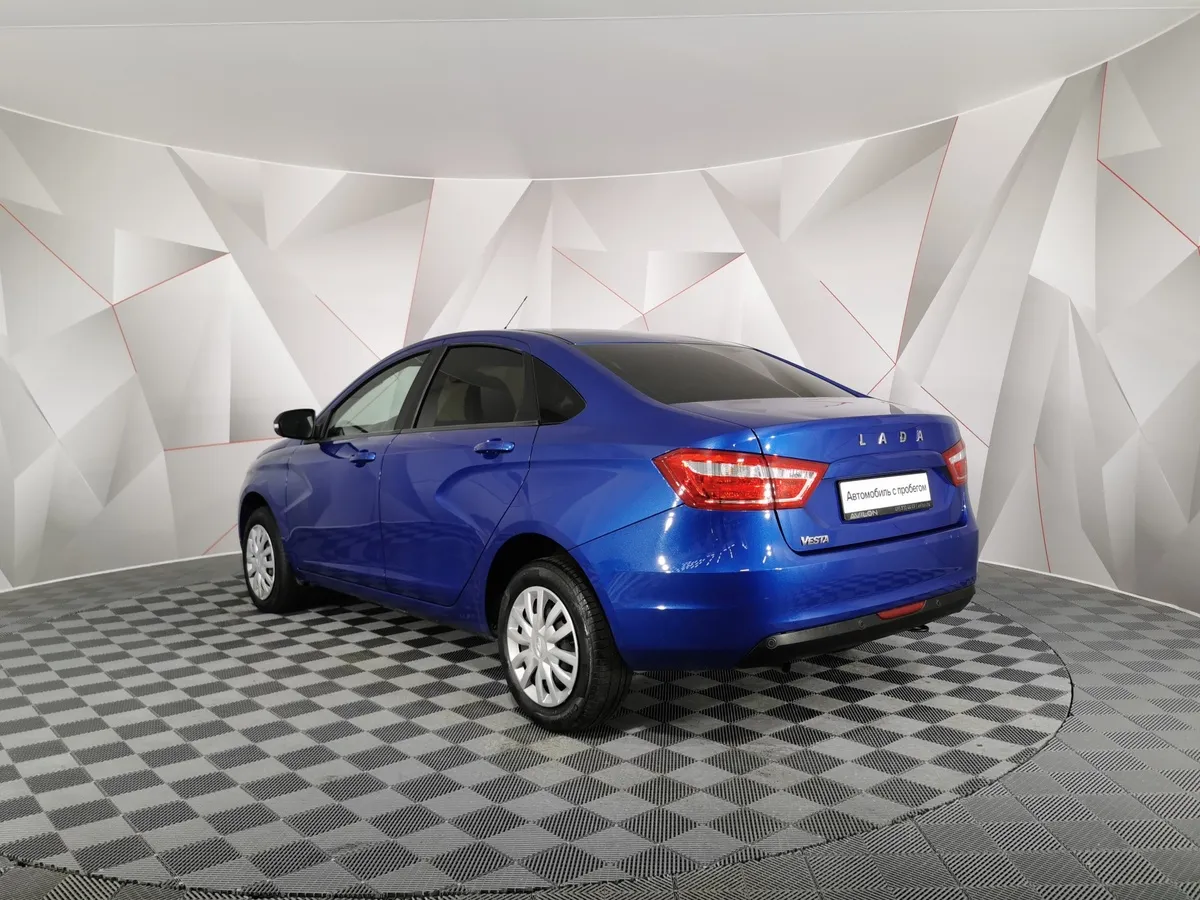 ВАЗ (Lada) Vesta 1.6 CVT (113 л.с.) Luxe Multimedia Синий в АВИЛОН. Слайд №4