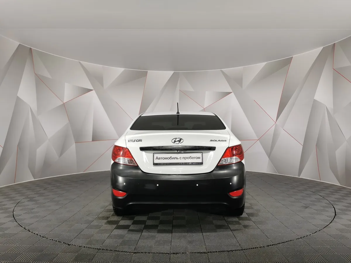 Hyundai Solaris 1.6 AT (123 л.с.) Elegance Белый в АВИЛОН. Слайд №8