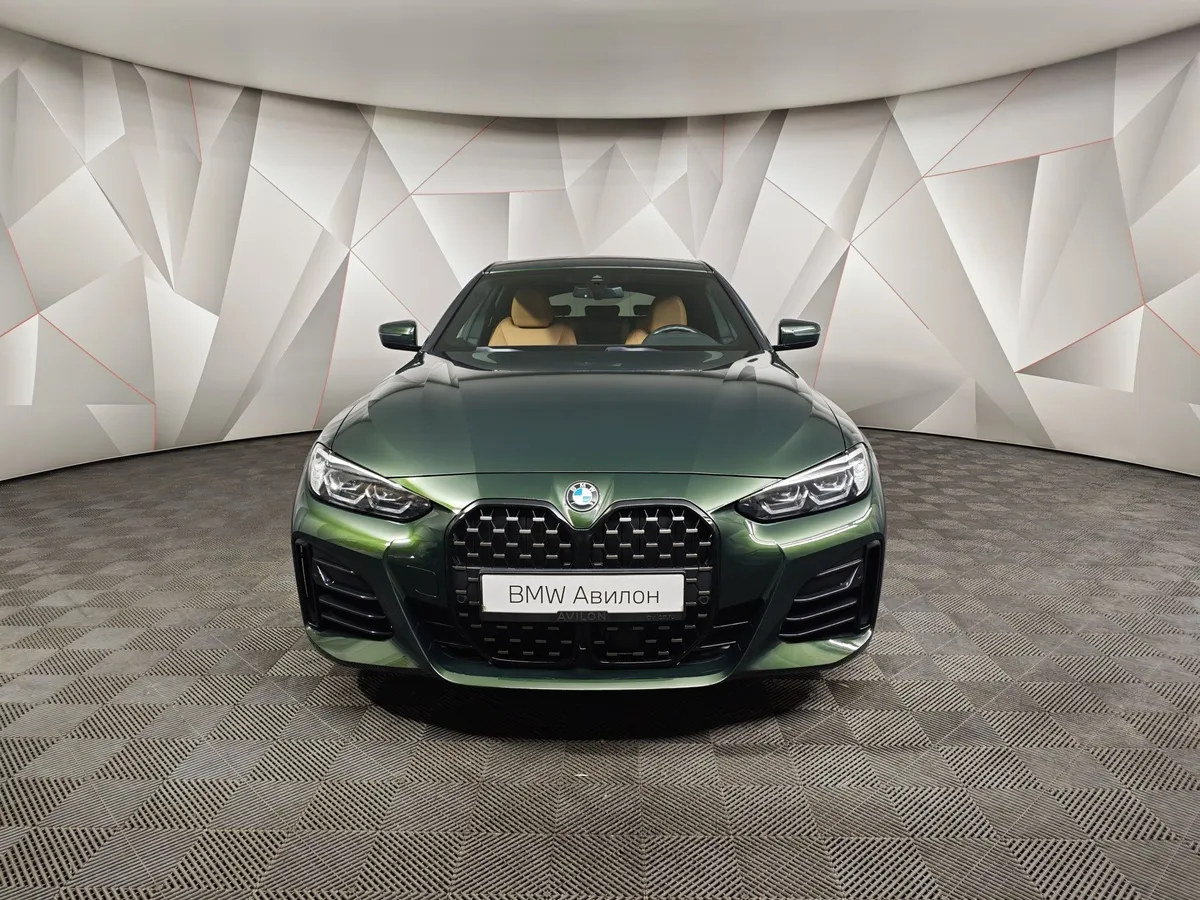 BMW 4 серия 420d xDrive AT (190 л.с.) M Sport Pro Зеленый в АВИЛОН. Слайд №3