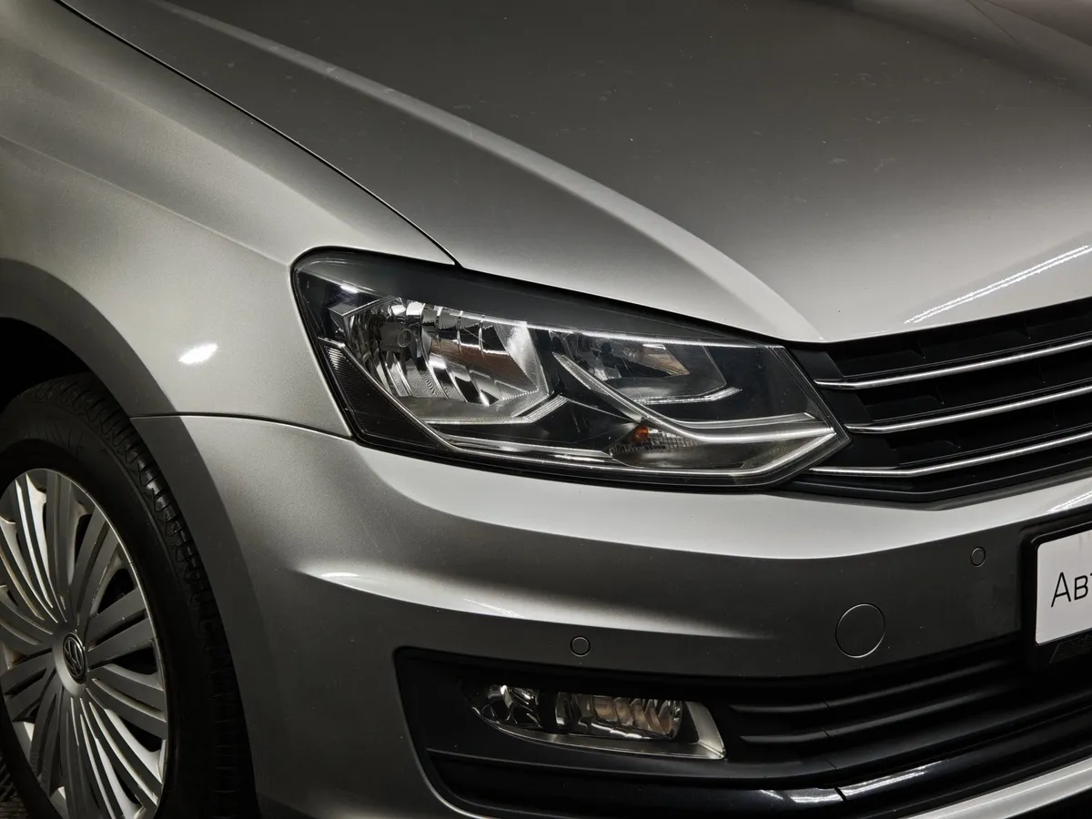Volkswagen Polo 1.6 MPI AT (110 л.с.) Trendline Серебристый в АВИЛОН. Слайд №10