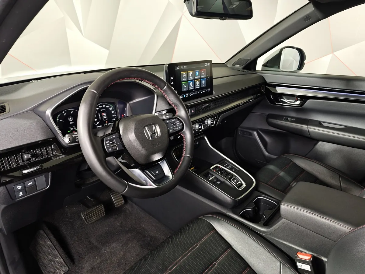 Honda CR-V 2.0h CVT 4WD (204 л.с.) Sport Hybrid Белый в АВИЛОН. Слайд №19