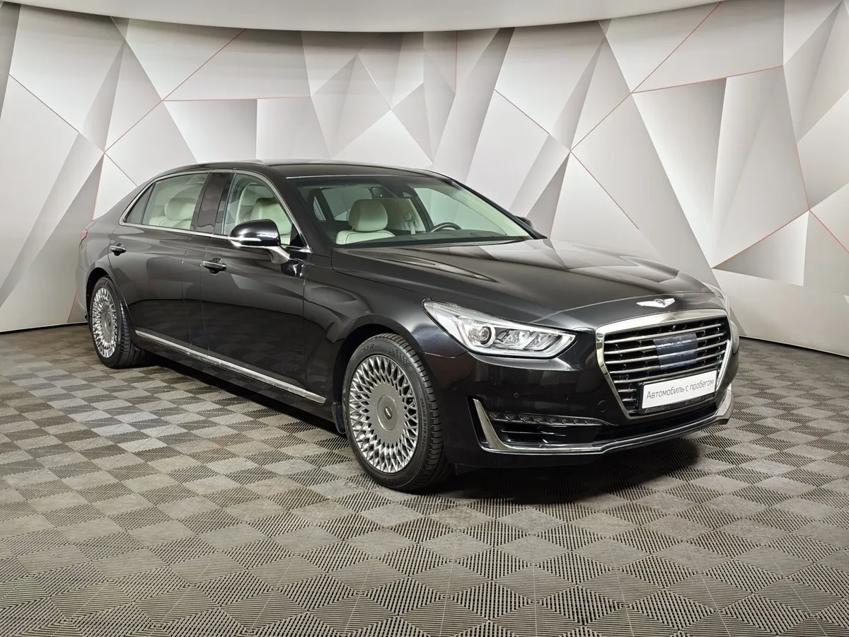 Genesis G90 5.0 L GDI AT AWD (413 л.с.) Черный в АВИЛОН. Слайд №3