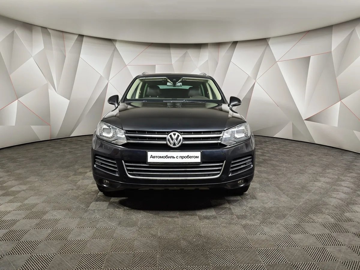 Volkswagen Touareg 3.6 FSI Tiptronic 4Motion (249 л.с.) V6 FSI Черный в АВИЛОН. Слайд №7