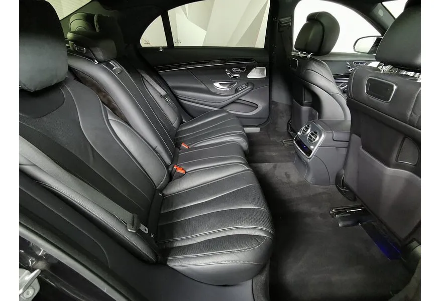 Mercedes-Benz S-Класс S 350 d 9G-Tronic 4Matic длинная база (249 л.с.) Черный в АВИЛОН. Слайд №16