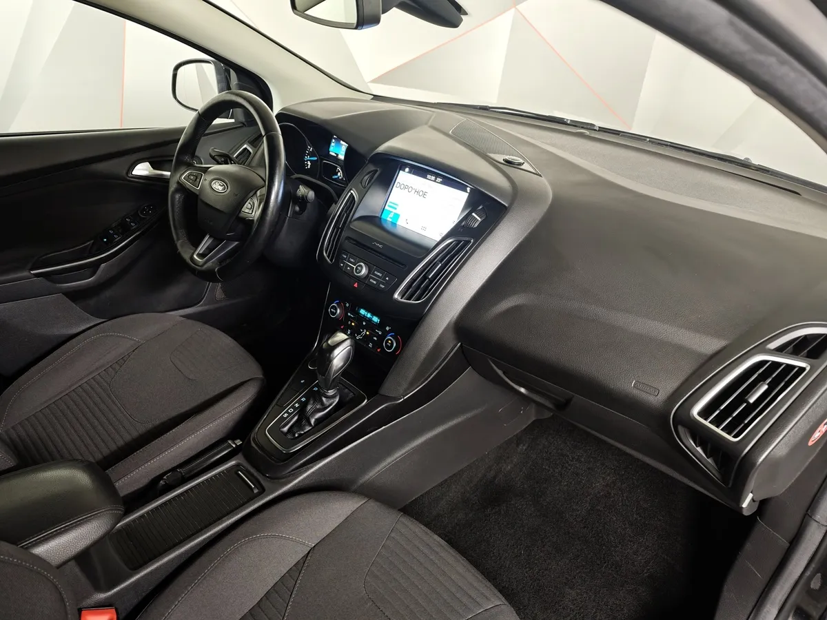 Ford Focus 1.5 EcoBoost AT (150 л.с.) Titanium Черный в АВИЛОН. Слайд №12