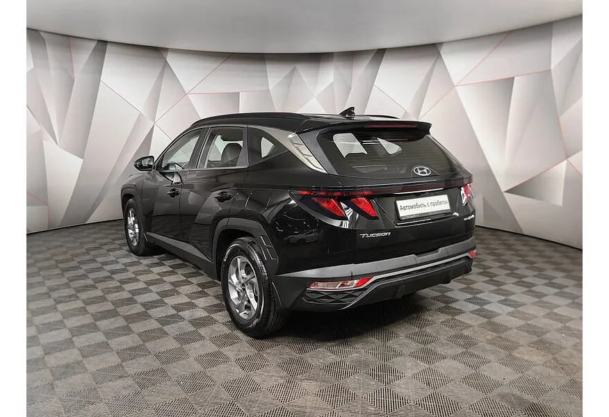 Hyundai Tucson D2.0 Smartstream 8AT 4WD (186 л.с.) Lifestyle + Smart Sense Черный в АВИЛОН. Слайд №4