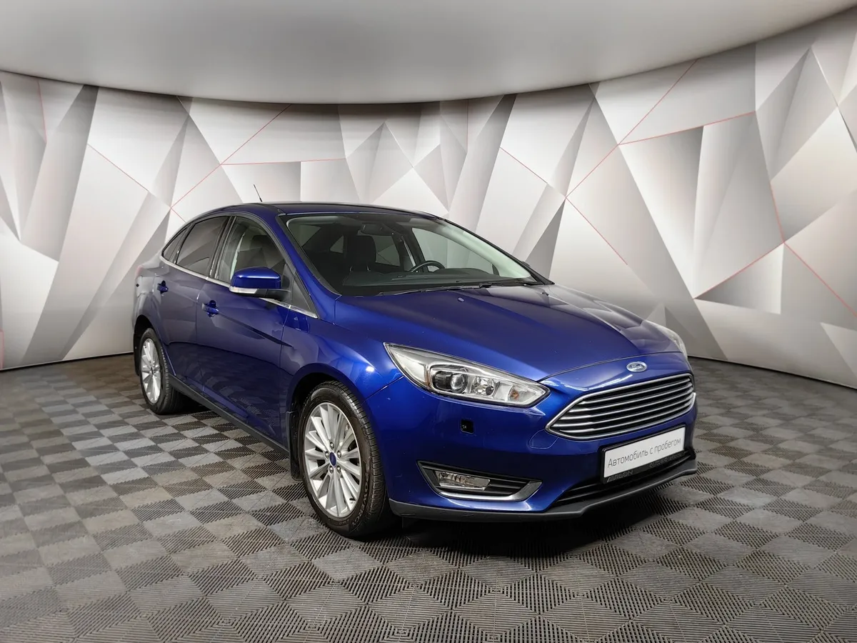 Ford Focus 1.6 PowerShift (125 л.с.) Titanium Синий в АВИЛОН. Слайд №3