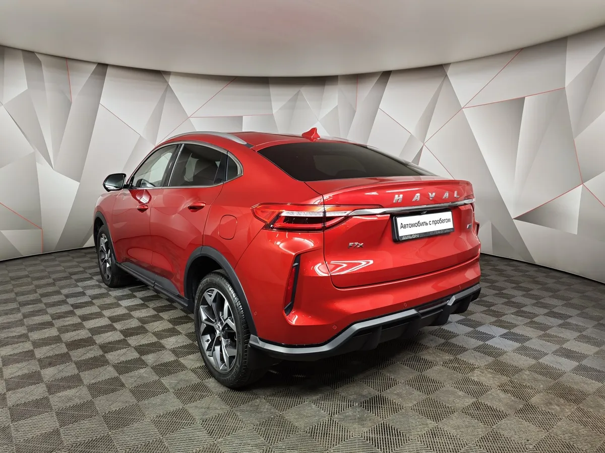 Haval F7x 2.0T AWD 7DCT (190 л.с.) Tech Plus Красный в АВИЛОН. Слайд №4