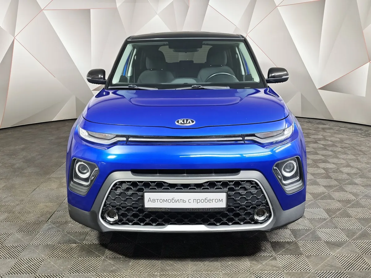 Kia Soul 2.0 MPI AT (150 л.с.) Luxe Синий в АВИЛОН. Слайд №7