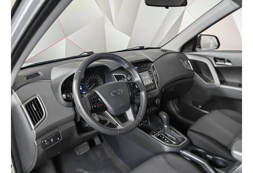 Hyundai Creta 1.6 AT (123 л.с.) Active Серебристый в АВИЛОН. Слайд №19