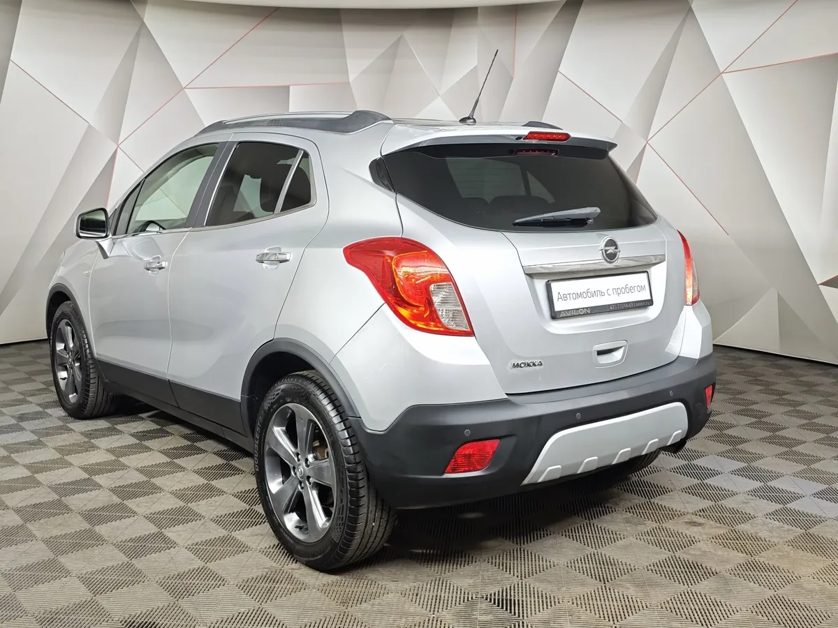 Opel Mokka 1.8 AT AWD (140 л.с.) Cosmo Серебристый в АВИЛОН. Слайд №4